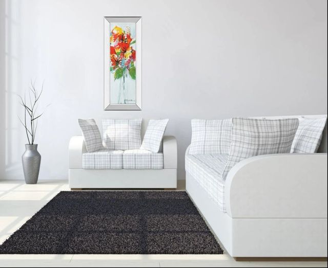 Classy Art Sensations I by Natasha Barnes Mirror Framed Wall Art-2