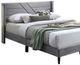 Furniture of America® Karyn Dark Gray Queen Panel Bed-0