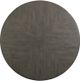 Elements International Cross Brown Round Dining Table-2