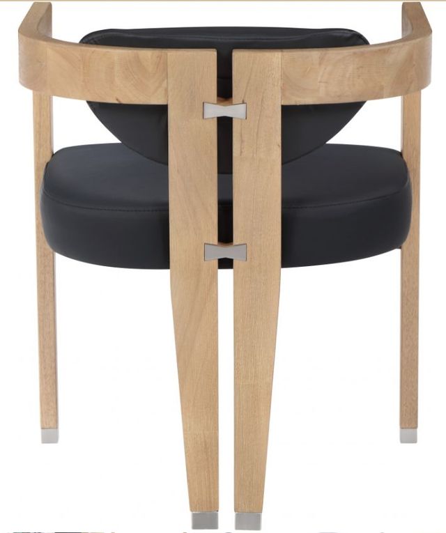 Meridian Furniture Carlyle Black/Natural Dining Chair-3
