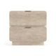 Bernhardt Antibes Rustic Oak Two Drawer Nightstand -1