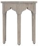 Bernhardt Albion Pewter Hexagonal Side Table-4