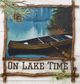 Stylecraft On Lake Time Blue/Brown/Green/White Wall Art-1