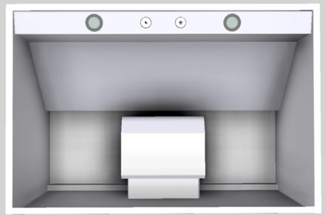 Vent-A-Hood® 36" White Wall Mounted Range Hood-2