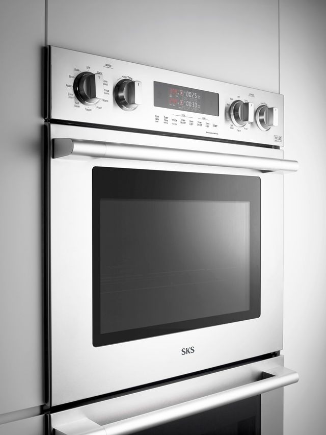 SKS 30" Stainless Steel Electric Built In Double Oven-3
