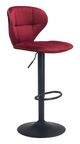 Zuo® Salem Red Bar Chairs-0