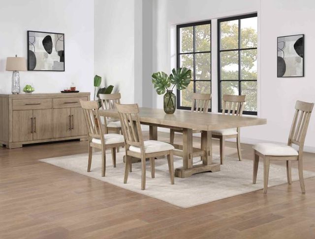 Steve Silver Co. Napa 7-Piece Weathered Sand Dining Set-1