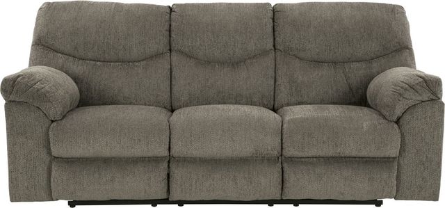 Signature Design by Ashley® Alphons Putty Manual Reclining Sofa-2