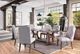 Furniture of America® Gianna 2-Piece Ivory/Rustic Pine Dining Side Chair Set-2