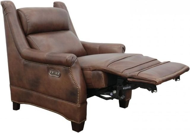 BarcaLounger® Warrendale Worthington Cognac Leather Power Recliner-1