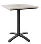 CabanaCoast® Customizable Jasper SOL Teak™ 24" Outdoor Square Dining Table-2