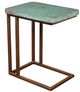 Horizon Home® Sundance Turquoise Side Table with Brown Base-0