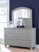 aspenhome® Cambridge Light Gray Double Dresser-3