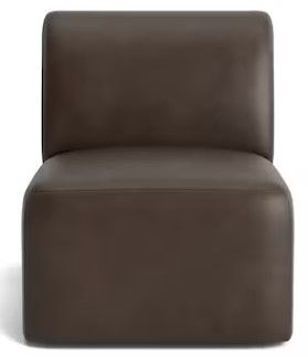 Bassett® Furniture Customizable Clyde Leather Accent Chair-1