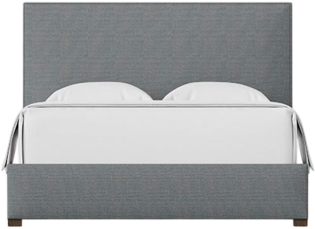 Artisan & Post by Vaughan-Bassett Amelia Bluestone Queen Upholstered Panel Bed-0