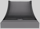 Vent-A-Hood® Designer Series 42" Gunsmoke Wall Mounted Range Hood-3