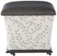 Century® Customizable Signature Gray's Storage Ottoman-1