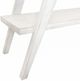 International Furniture Direct Moka White X-Shaped Étagère Bookcase-5