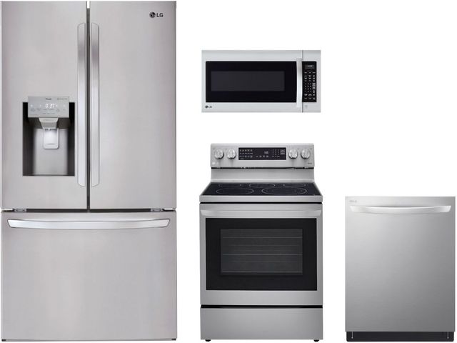LG 4 Piece Stainless Steel Kitchen Package-0
