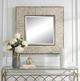 Uttermost® Wharton Whitewashed Square Mirror-1