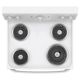 Hotpoint® 30" White Freestanding Electric Range-3