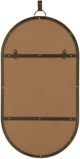 Renwil® Hudson Antique Brushed Brass Accent Mirror-3