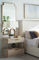 Century® Cadence Brushed Antique Brass Mirror-1