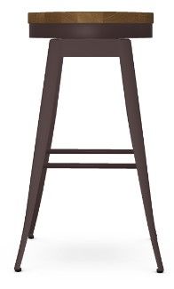 Amisco Customizable Grace Swivel Bar Stool-1