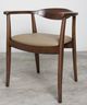 Furniture of America® Nordby 2-Piece Rich Walnut Side Chair-1
