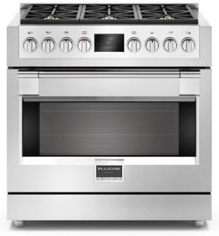 Fulgor Milano Sofia 36" Stainless Steel Pro Style Gas Range-0