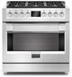 Fulgor Milano Sofia 36" Stainless Steel Pro Style Gas Range-0