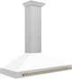 ZLINE 48" Autograph Edition White Matte Wall Mounted Range Hood -2