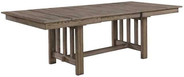 New Classic® Home Furnishings Harrisburg 5-Piece Walnut Brown Dining Set-2