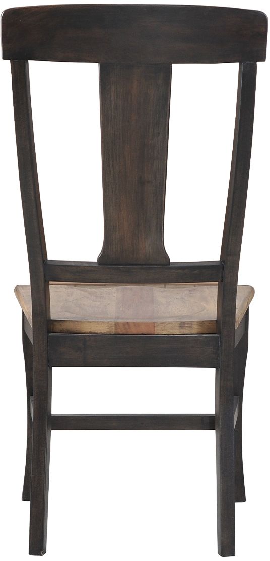 Napa Furniture Design Grand Louie 2-Piece Misty Night/Wheat Side Chair Set-2