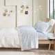 Olliix by Intelligent Design Cozy Soft Grey Sloths Full Cotton Novelty Print Flannel Sheet Set-3