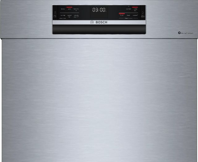 Bosch 800 Series 24" Stainless Steel Front Control Built-In Dishwasher-1