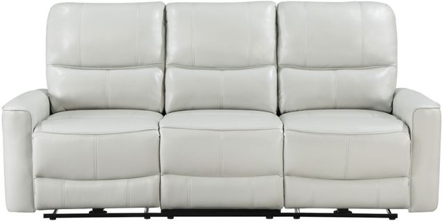 Coaster® Greenfield Ivory Upholstered Power Reclining Sofa-1