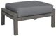 CabanaCoast® Customizable Landing Wooden Outdoor Ottoman-0