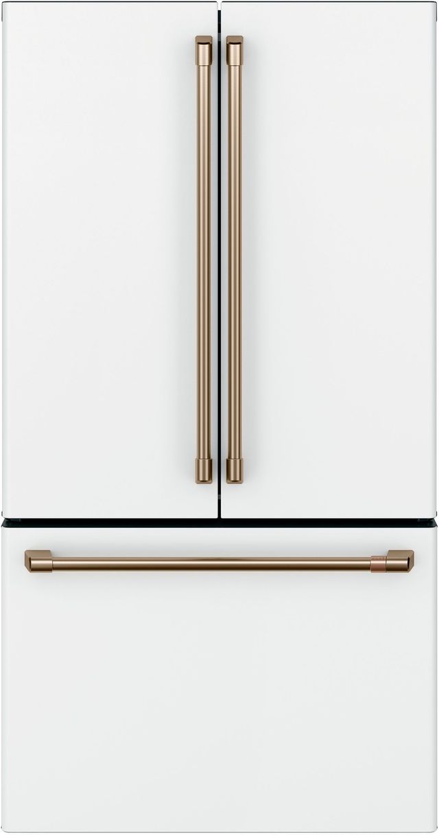Café™ 5 Piece Matte White Gas Kitchen Package-1