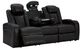 Signature Design by Ashley® Caveman Den Midnight Power Reclining Sofa with Adjustable Headrest-0