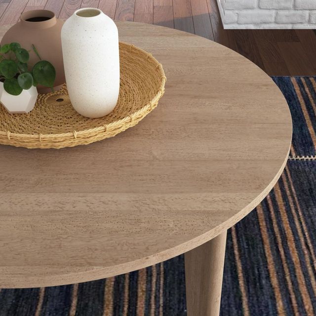 homestyles® Brentwood Light Oak Round Dining Table-3