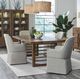Liberty Furniture Shaker Lakes 5-Piece Harvest Brown/Taupe Double Pedestal Table Set-1