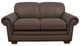 La-Z-Boy® Mackenzie Cognac Leather Loveseat-1