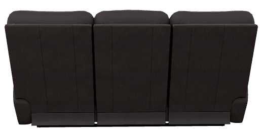 La-Z-Boy® Trouper Walnut Leather Power Reclining Sofa with Headrest-3