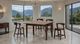 Furniture of America® Romont 2-Piece Rich Walnut Counterheight Chair-2