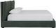 Bassett® Furniture Customizable Greer King Upholstered Platform Bed -2