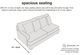 Signature Design by Ashley® Lindyn 5-Piece Ivory Left-Arm Facing Sectional and Chaise-1