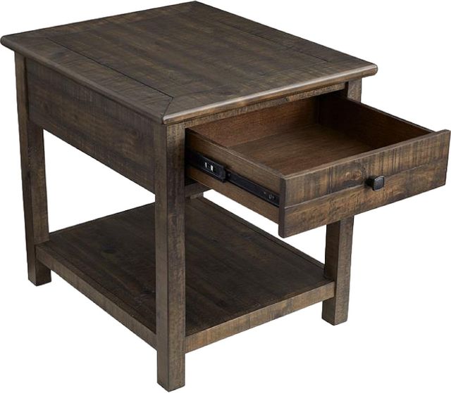 Magnussen Home® Smithton Homestead Brown Rectangular End Table-2