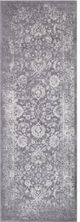 Surya Tibetan Medium Gray 3'x8' Runner Rug-0