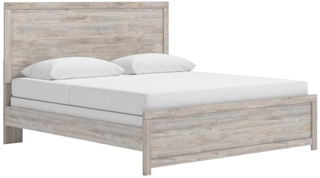 Signature Design by Ashley® Broachmyn Gray King Panel Bed-0